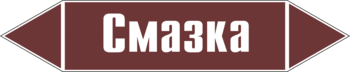 Маркировка трубопровода "смазка" (пленка, 126х26 мм) - Маркировка трубопроводов - Маркировки трубопроводов "ЖИДКОСТЬ" - Магазин охраны труда ИЗО Стиль